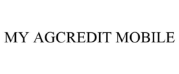 MY AGCREDIT MOBILE trademark