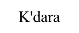 K'DARA trademark