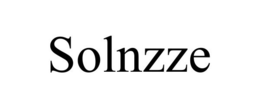 SOLNZZE trademark