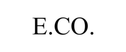E.CO. trademark