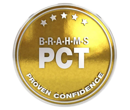 B·R·A·H·M·S PCT PROVEN CONFIDENCE trademark