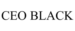 CEO BLACK trademark