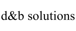 D&B SOLUTIONS trademark