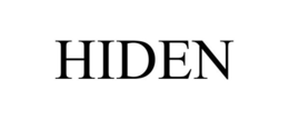 HIDEN trademark
