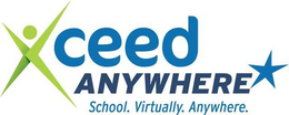 XCEED ANYWHERE SCHOOL. VIRTUALLY. ANYWHERE. trademark
