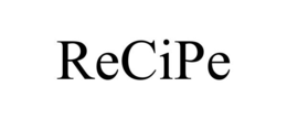 RECIPE trademark