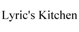 LYRIC'S KITCHEN trademark