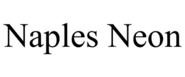NAPLES NEON trademark