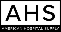 AHS AMERICAN HOSPITAL SUPPLY trademark