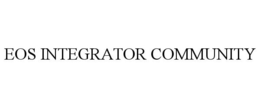EOS INTEGRATOR COMMUNITY trademark