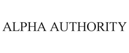 ALPHA AUTHORITY trademark