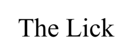 THE LICK trademark
