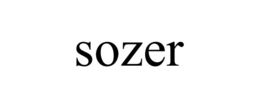 SOZER trademark