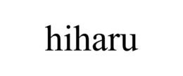 HIHARU trademark