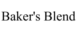 BAKER'S BLEND trademark