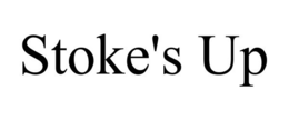 STOKE'S UP trademark