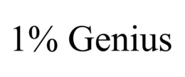 1% GENIUS trademark