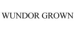 WUNDOR GROWN trademark