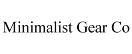 MINIMALIST GEAR CO trademark