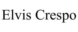 ELVIS CRESPO trademark