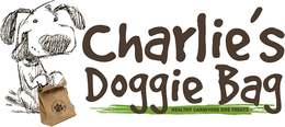 CHARLIE'S DOGGIE BAG CHARLIE APPROVED ESTABLISHED IN 2013 HEALTHY CARNIVORE DOG TREATS trademark
