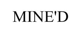 MINE'D trademark