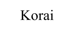 KORAI trademark