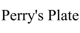 PERRY'S PLATE trademark