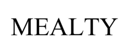 MEALTY trademark