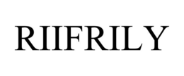 RIIFRILY trademark