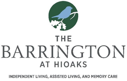 THE BARRINGTON AT HIOAKS INDEPENDENT LIVING, ASSISTED LIVING, AND MEMORY CARE trademark