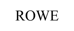 ROWE trademark