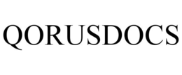 QORUSDOCS trademark