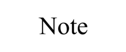 NOTE trademark