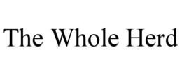 THE WHOLE HERD trademark