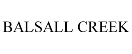 BALSALL CREEK trademark