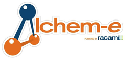 ALCHEM-E POWERED BY RACAMI trademark