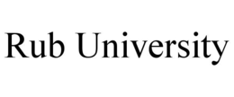 RUB UNIVERSITY trademark