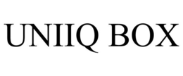 UNIIQ BOX trademark