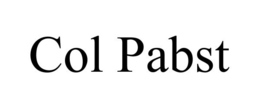 COL PABST trademark