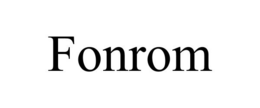 FONROM trademark