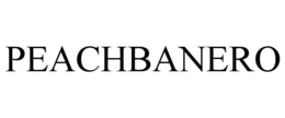 PEACHBANERO trademark