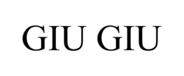 GIU GIU trademark