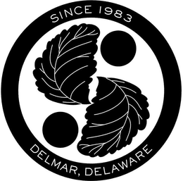 SINCE 1983 DELMAR, DELAWARE trademark