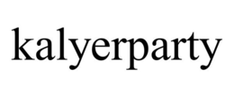 KALYERPARTY trademark