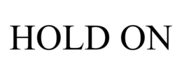 HOLD ON trademark