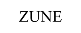 ZUNE trademark