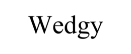 WEDGY trademark