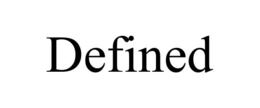 DEFINED trademark