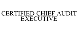 CERTIFIED CHIEF AUDIT EXECUTIVE trademark